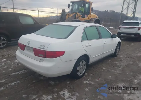 2005 Honda Accord 2.4 Lx z USA, uszkodzony, nr VIN 1HGCM56435A159963